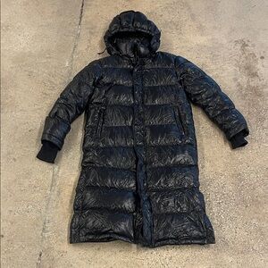 TNA Long Black Puffer Jacket